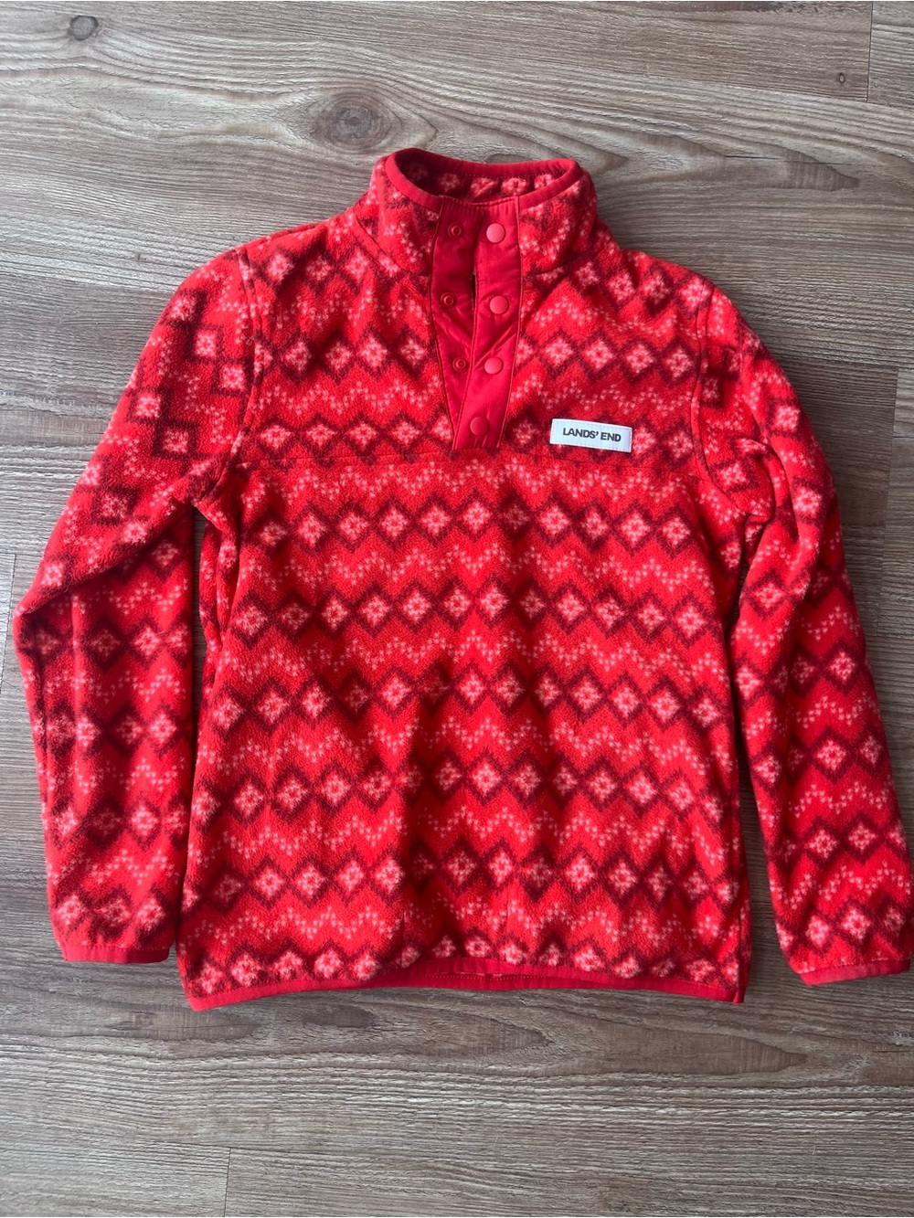 Kids' Anyweather Fleece Snap Neck Pullover S(6-7)